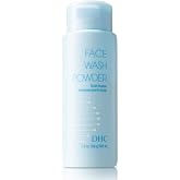DHC Face Wash Powder, Enzyme Exfoliating Powder Cleanser, 1.7 oz | Face Exfoliator Scrub Powder with Enzymes and Hyaluronic Acid, Gentle Cleansing Powder for Brighter, Smoother Skin