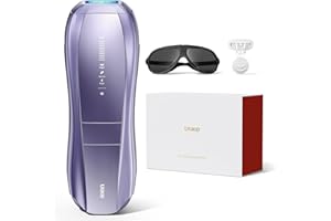 Ulike Laser Hair Removal Device Air 10 Ipl Gift for Women and Men, Ice Cool and Permanent Hair Reduction for Nearly Painless, Dual Lights, Skin Sensor & USHR Mode Hair Removal in 10mins from Home