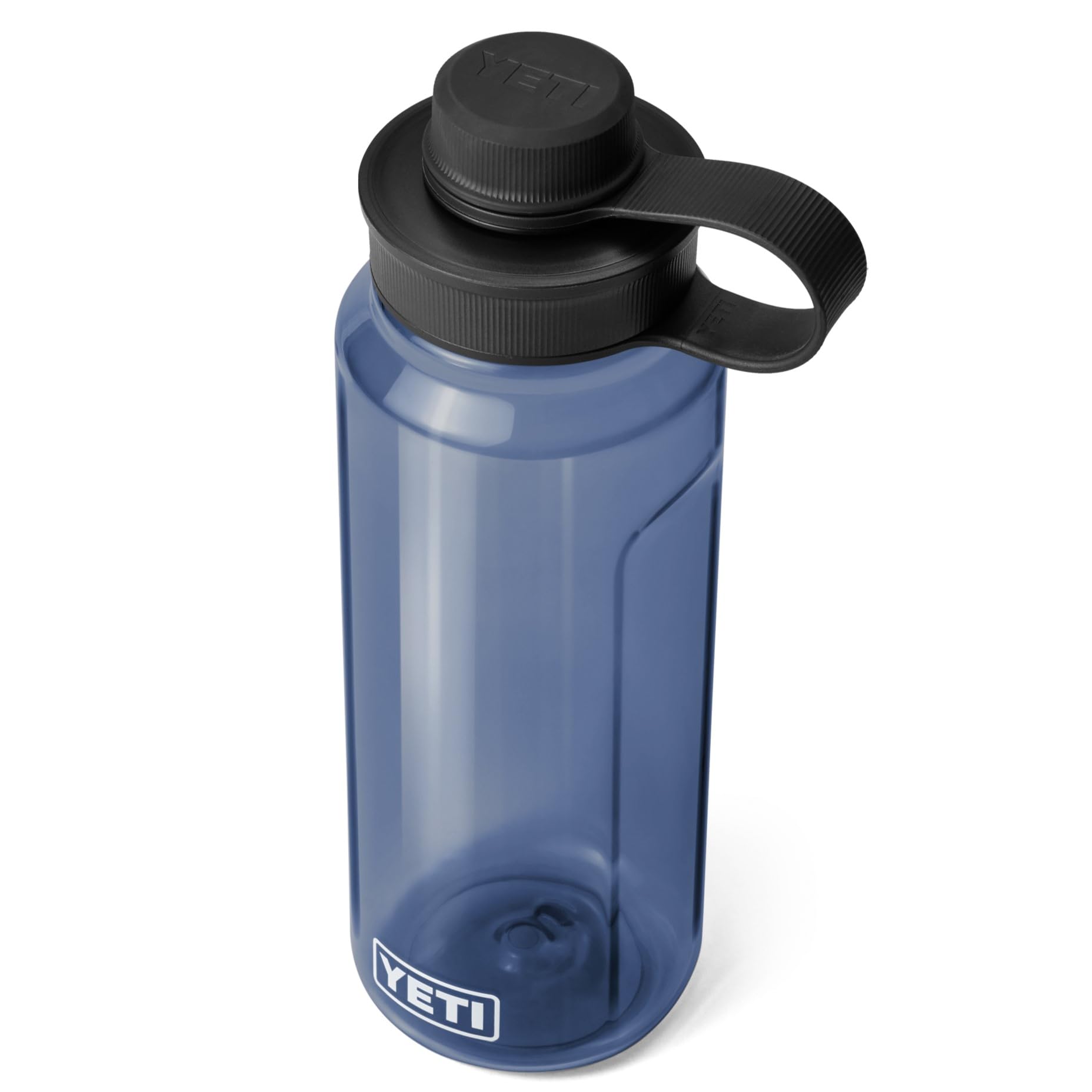 YETI Yonder Water Bottle with Leakproof Tether Cap, Lightweight and BPA-Free, Navy, 34 oz (1 L) — image 1