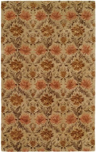 Kalaty Terrazzo TZ-332 Hand Tufted Area Rug, 2-Feet 6-Inch by 10-Feet, Sand