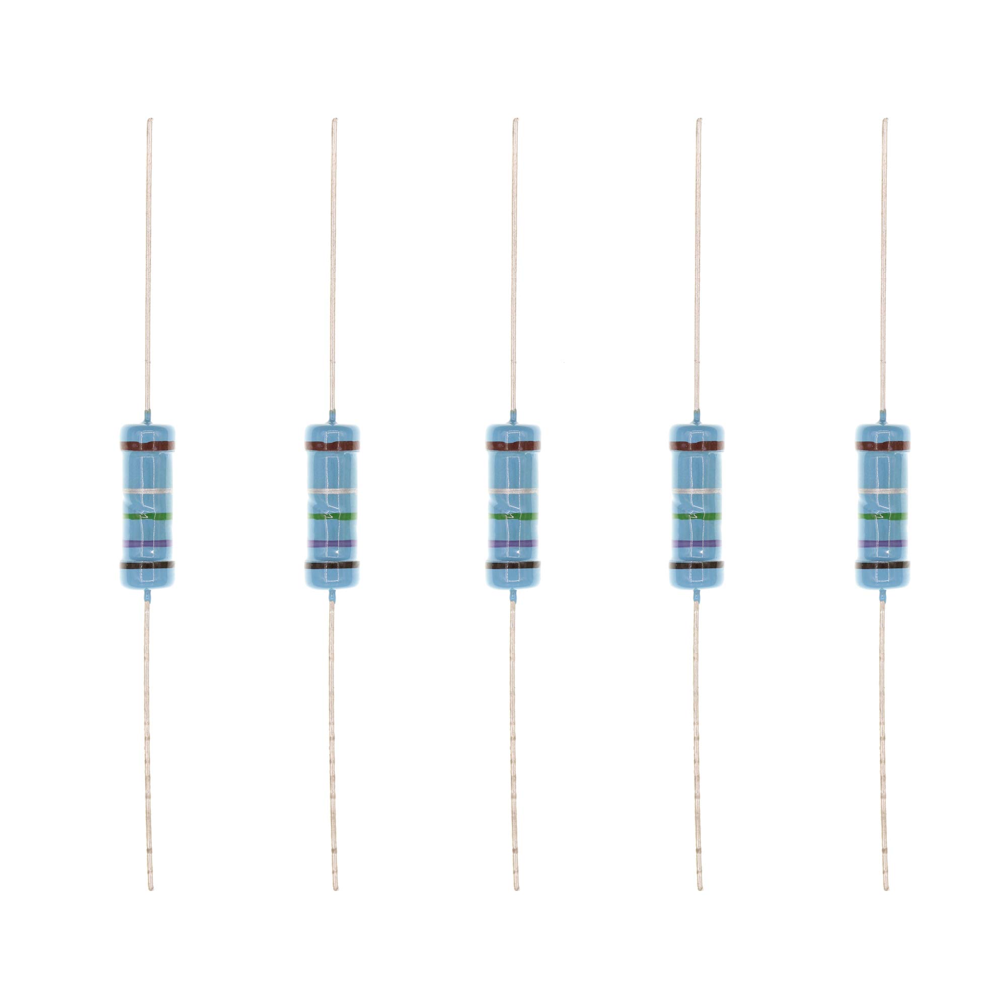 HUABAN 20PCS 3W 3 Watts 0R75 0.75 Ohm 1% Metal Film Resistor