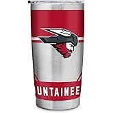 Rico Industries NCAA Western Colorado Mountaineers Standard 20oz Stainless Steel Tumbler with Lid - Great For Coffee, Tea, Water or Cocktails