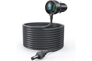 Blshwez 3-in-1 Starlink Mini Car Charger Adapter | 40W USB-C PD & 35W USB-A Ports | All-Weather Shielded Cable for RV, Truck, Boat