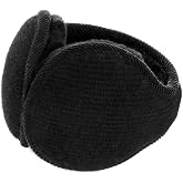 Surblue Unisex Warm Knit Earmuffs Ladies Outdoor Soft Cozy Winter Pure Color Fur Earwarmer