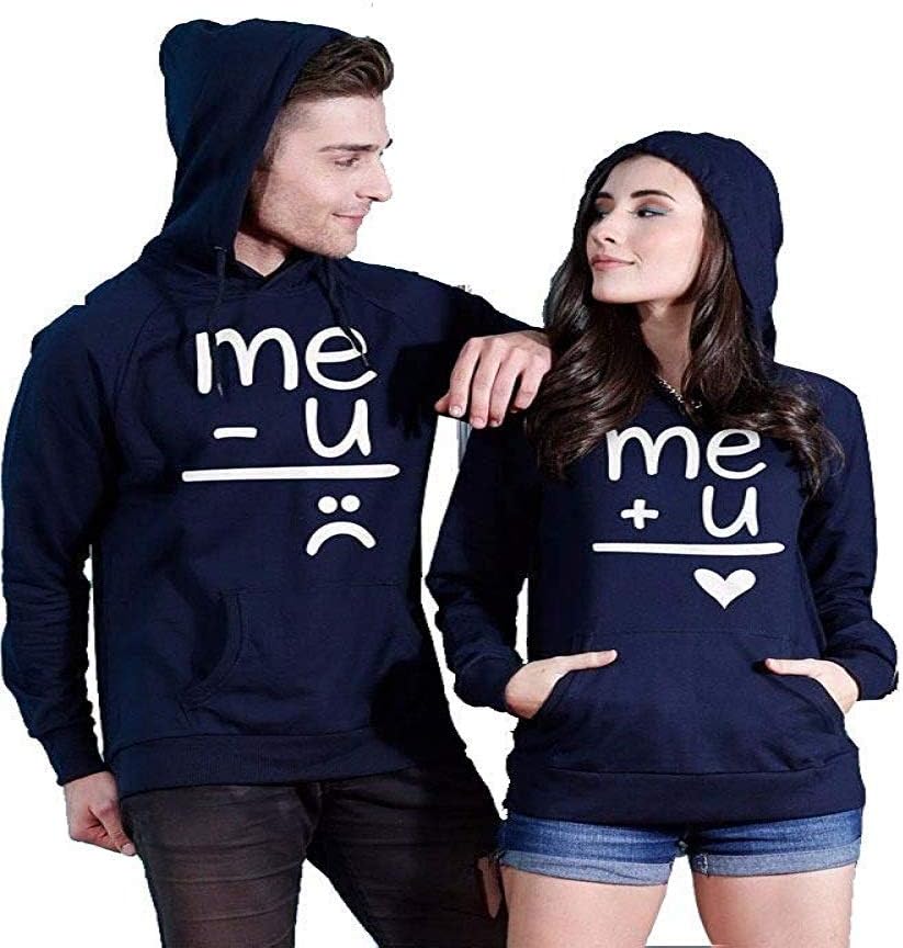 Navy Blue Full Sleeves Sweatshirt ME+U ME-U for Men & Women