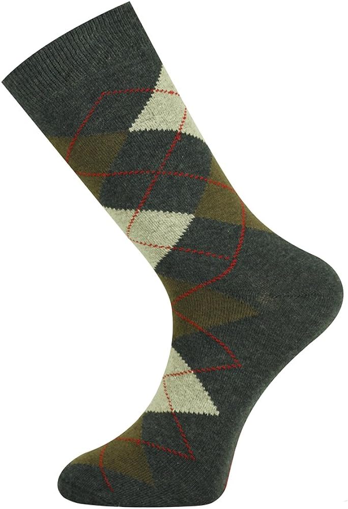 Mysocks Men Socks 5 works Multipack Mid Calf Casual Dress Patterned Seamless Toe Colourful Cotton Crew Socks - Image 3