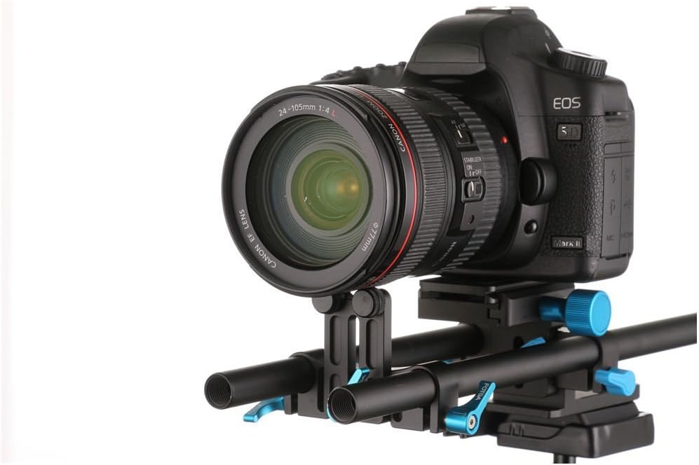 FOTGA DP500 Schiene III Universal Lens Support mit 15 mm Schiene Rod Clamp Halterung für Follow Focus DSLR-Kameras Camcorder - Image 3