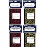 2 Pack, Bazic Mini Marble Composition Book, 4.5 X 3.25 Inch, 80 Count, 4 Books in Total