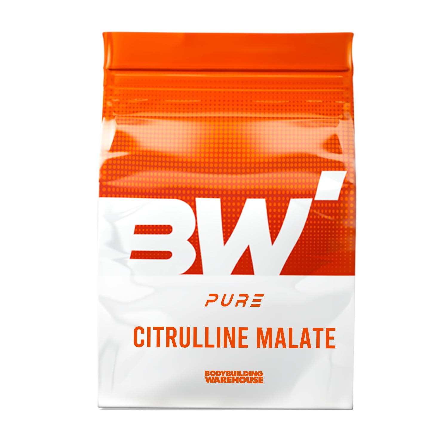 Bodybuilding Warehouse, Pure Citrulline Malate Powder (2:1), Pre-Workout Supplement, Nitric Oxide Enhancer (Unflavoured, 250g)