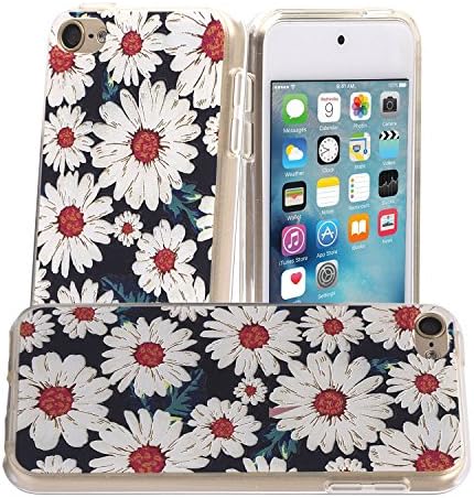 Apple iPod Touch 6th & 5th Generation Case Clear (Flower)