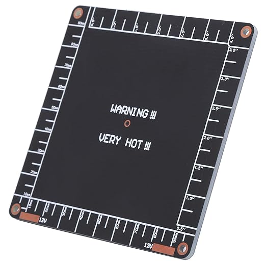 Printer Hot Bed, 100mm / 3.9'' Heated Bed 3D Printer Amazon.in