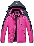 Pdbokew Women's Skiing Snowboarding Jackets Fleece