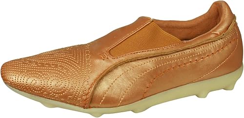 ladies leather slip on trainers