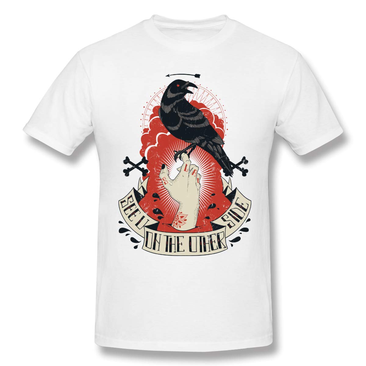  Interesting Funny Bird Adventure Short-sleeved Standard T-shirt 