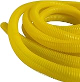 On1shelf PE Yellow Corrugated Conduit Flexi Pipe 23mm 10m view 2
