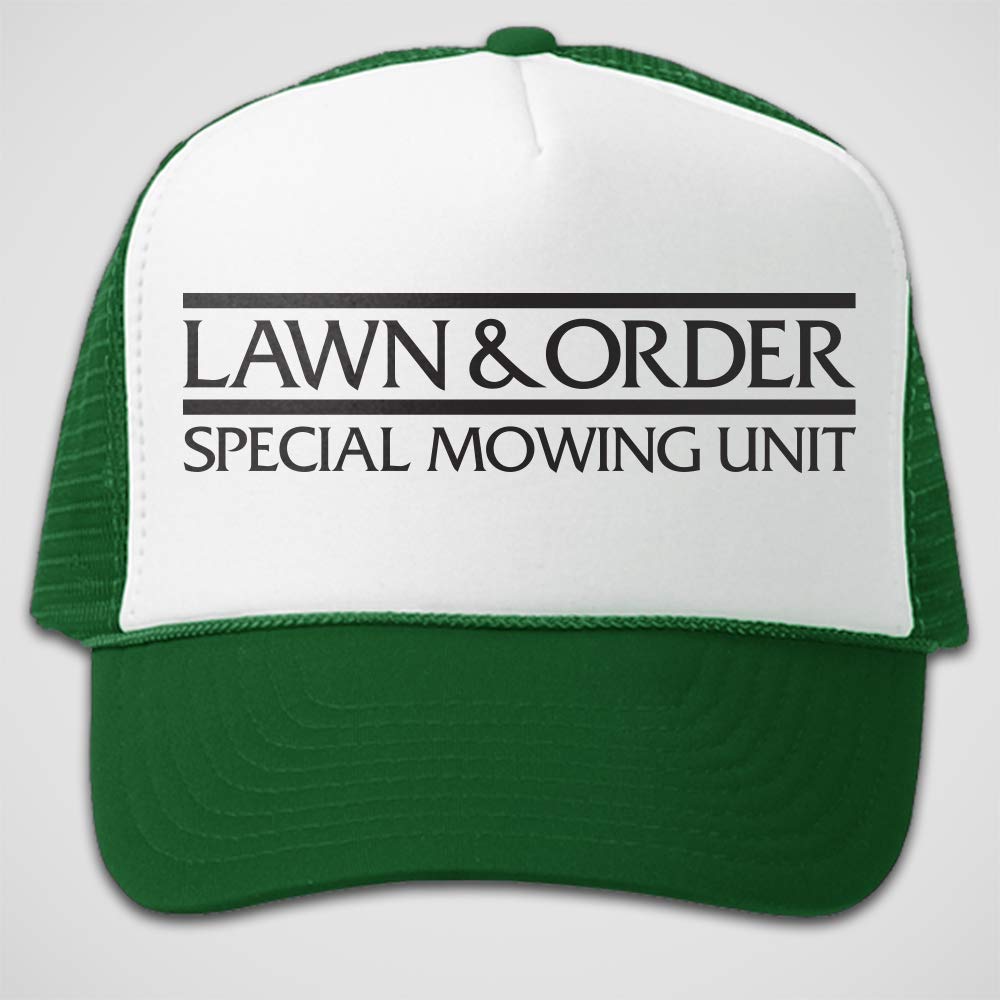 Funny Gardening Hat lawn and order trucker, gift for