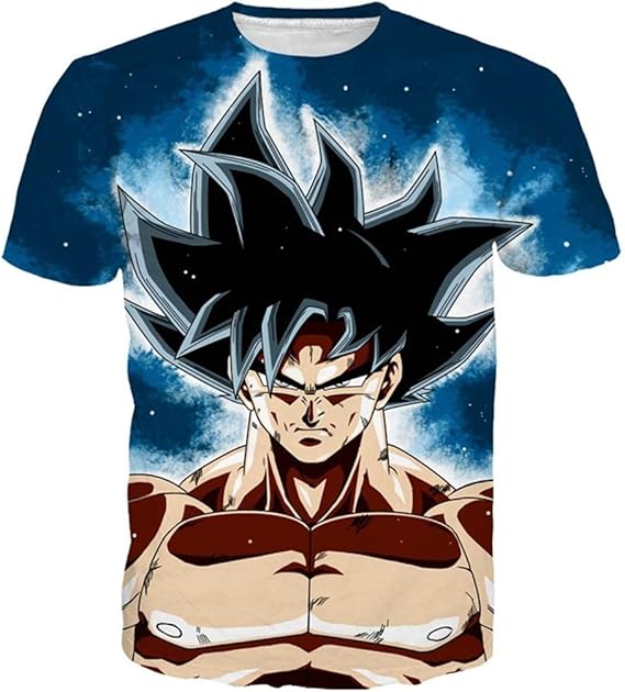 Amazon 悟空ベジータdbzドラゴンボールスーパーサイヤ人シャツ男性子供大人ティーン 最後のアニメ3dプリント半袖tシャツ Tシャツ カットソー 通販