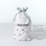 CREVENT Cozy Plush Security Blanket Lovey Baby Ivory Sheep 34x34 cm view 2