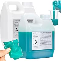 BBDINO Super Elastic Silicone Mold Making Kit, Liquid Silicone for Mold Making, Silicone Rubber Mold Making Kit 1:1 By Volume