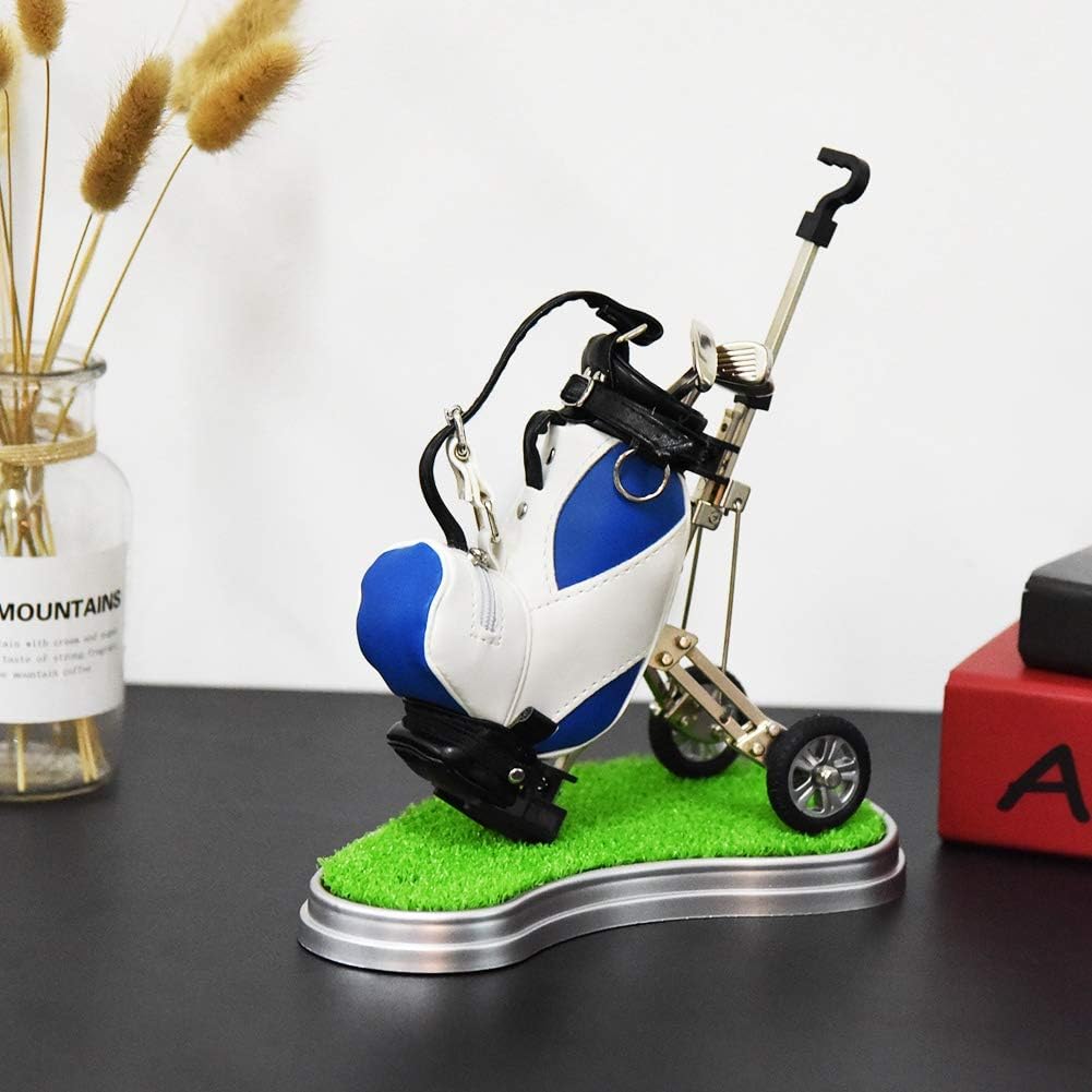 Desk Pencil Holder, Golf Pens Bag Holder with Pen Office Desk Pencil Holder for