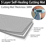Headley Tools 12 x 18 Inch Self Healing Cutting Mat Dual Sided 3mm A3 view 3