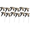 320 Black & Gold Acid Resistant Sprayer - 9-1/4"L Dip Tube & 28/400 Thread Size- Dozen