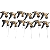 320 Black &amp; Gold Acid Resistant Sprayer - 9-1/4"L Dip Tube &amp; 28/400 Thread Size- Dozen