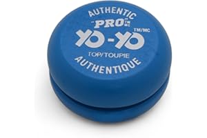 Yo-Yo Pro – The Original Solid Wood Yo-Yo with Extra String | Fun Toy for Tricks & Skill Play | Ages 6+ (Blue)