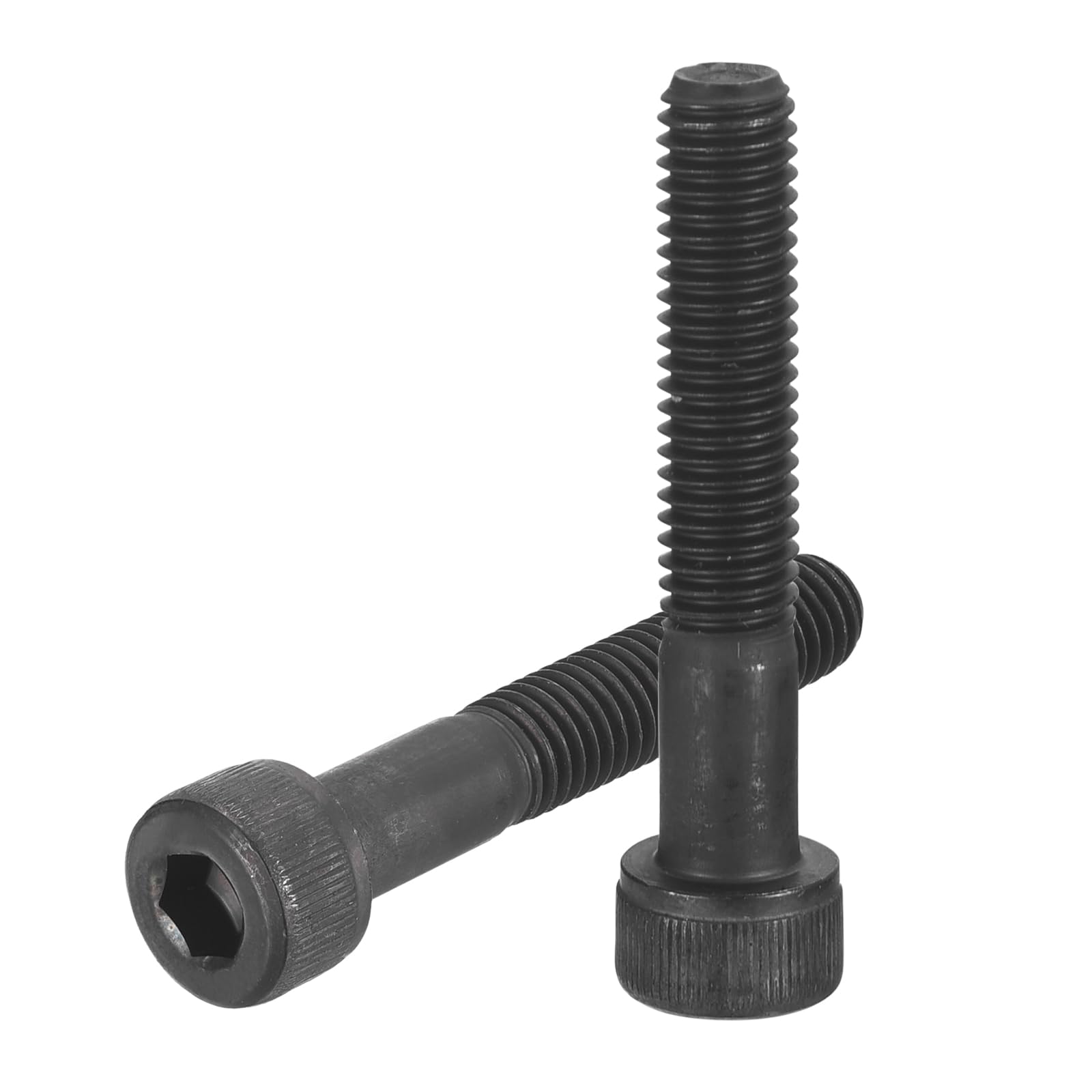 uxcell Hex Socket Bolts (M8-1.25x45), Grade 12.9 Carbon Steel Hex Socket Drive Screws, Black, 30 Pcs — image 1