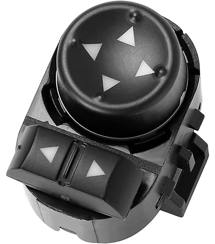 Interruptor Silverado 07-14 Interruptor De Control Para Espejo Retrovisor De Chevrolet Silverado/GMC Sierra 2007-2014 - Número 22883768, Negro Interruptor Retrovisor Camioneta