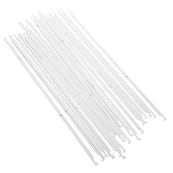 NUOBESTY 25pcs Metal Hanging File Bars Document