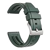 WOUKUP Silicone Watch Bands Quick Release Rubber