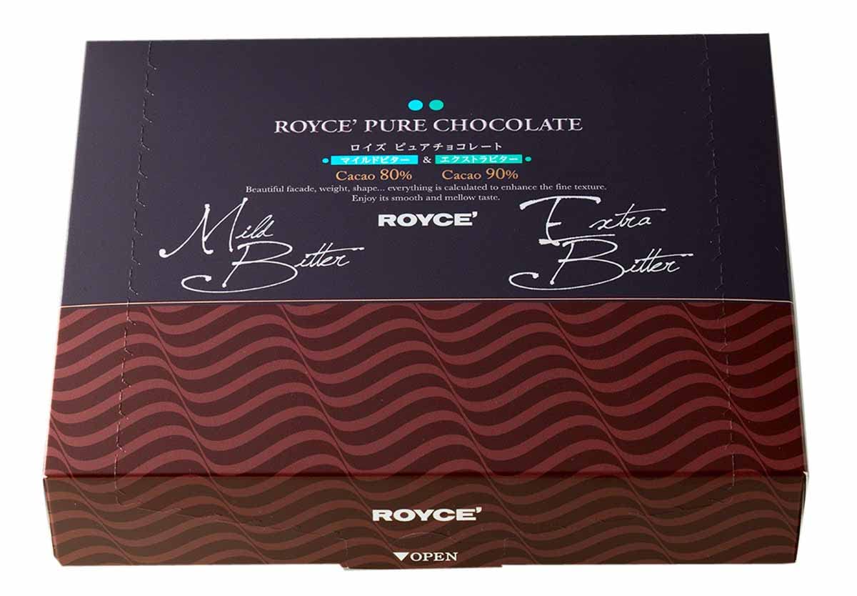 ROYCE'(ロイズ) ピュアチョコレートマイルドビター&エクストラビター 40個 (x 1)商品画像