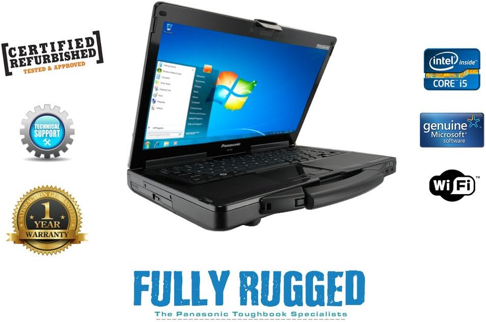 Panasonic Toughbook CF-31 Intel Core i5 Fully Rugged Military Grade Laptop 8GB 2TB