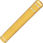 Defuzie Aluminum Cigar Travel Case - Airtight Single Cigar Holder (Gold)