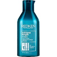 Redken Biotin Shampoo, Extreme Length Lightweight Shampoo, For Strenghtening Damaged Hair, Strengthens Hair, For All Hair Typ