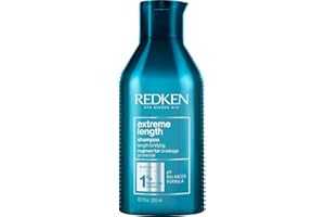 Redken Biotin Shampoo, Extreme Length Lightweight Shampoo, For Strenghtening Damaged Hair, Strengthens Hair, For All Hair Typ