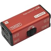 Sipeed NanoKVM-USB Operations Maintenance Server Tool Kit, Multi-Device Collaboration, Finger-Sized 4K USB KVM for Server SBCs, Mini 1080P Video Switcher Capturer, 4K HDMI in/Loop Out (KVM Kit3)