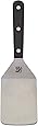 Sabatier Triple Rivet Stainless Steel Wide Turner, 9.65-Inch, Black