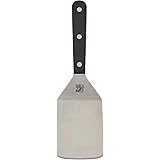 Sabatier Triple Rivet Stainless Steel Wide Turner, 9.65-Inch, Black