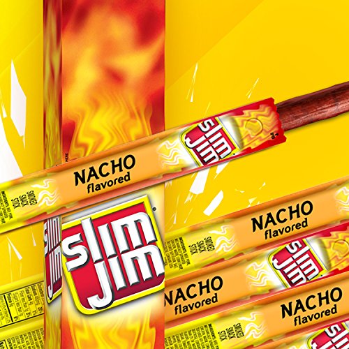 Slim Jim Nacho Flavor Meat Sticks - Image 3