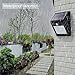 Binval 20 LED Motion Sensor Security Wall Light,Solar Powered,Sutiable for Outdoor, Patio, Deck, Yard, Garden, Fence, Driveaway, (4-pack)