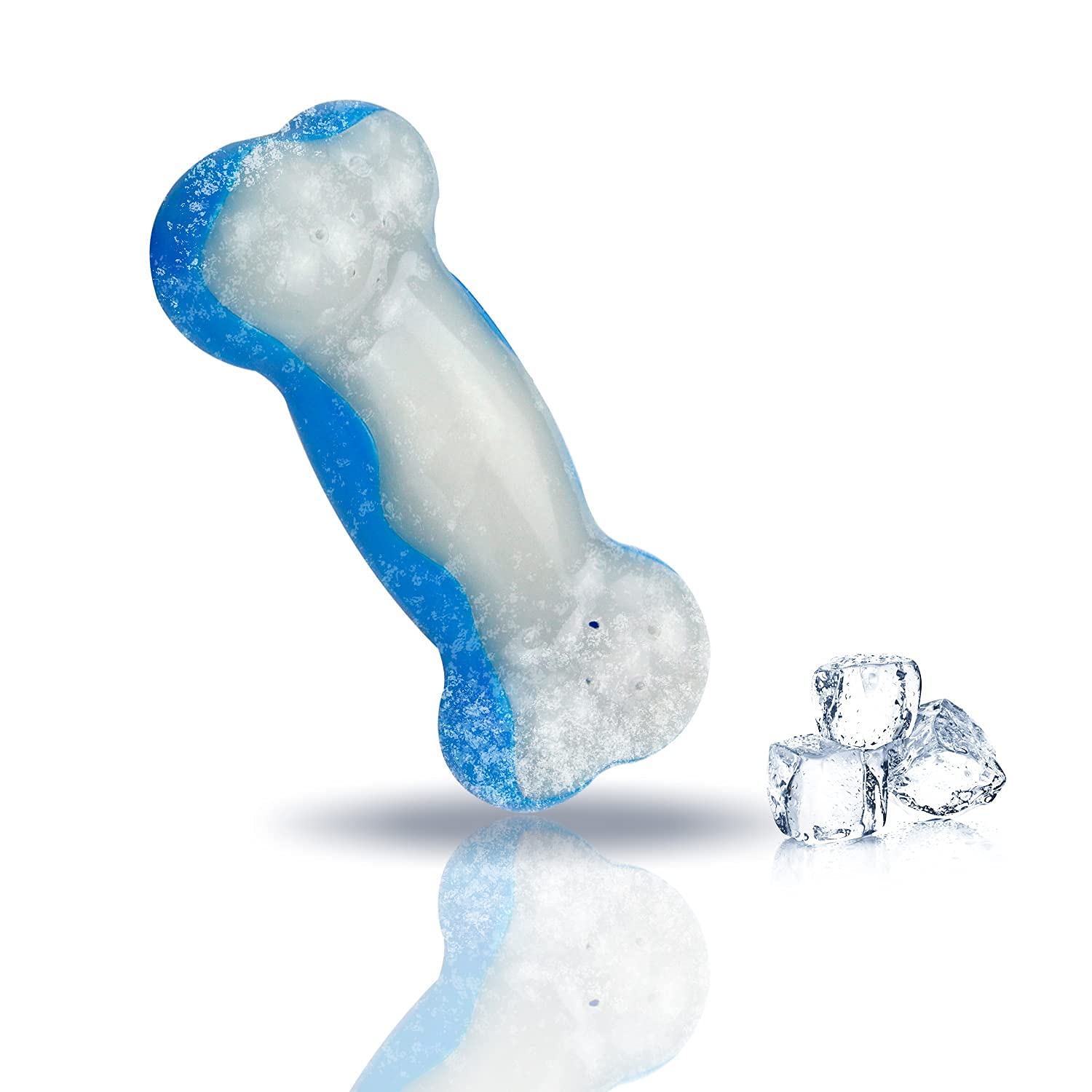 ALL FOR PAWS Chill Out Ice Bone Dog Chew Toy, Medium, 2.2002 kg
