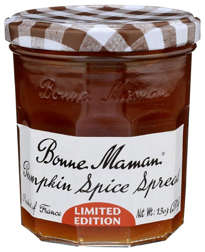 Amazon.com : BONNE MAMAN Pumpkin Spice Fruit Spread, 13 OZ : Grocery
