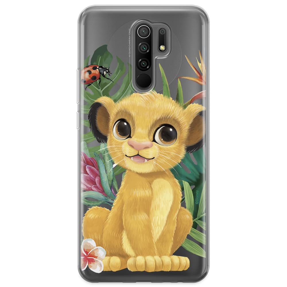 ERT GROUP mobile phone case for Xiaomi REDMI 9 original and officially Licensed Disney pattern Simba & Friends 004 optimally adapted to the shape of the mobile phone, partially transparent