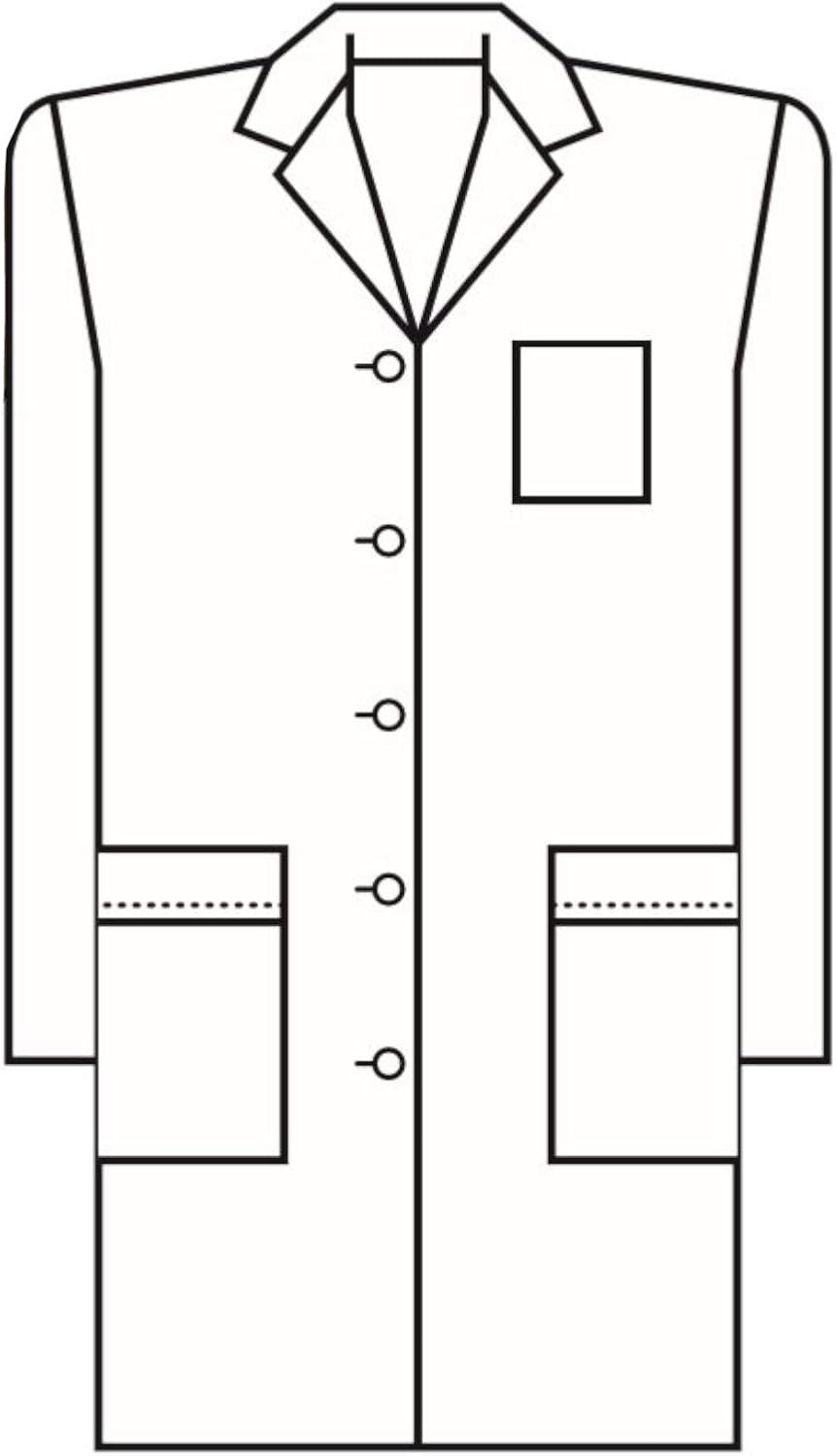 Meta 17010 Women's 39" Nano-Care Lab Coat: Industrial & Scientific