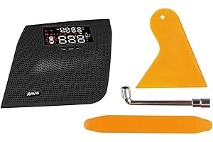 HIGH FLYING 2013-2015 for Toyota RAV4 Car Accessories HUD Head Up Display Electronic Digital Device Black A Set ABS