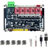 LUNYEE CNC Controller Board GRBL, 4 Axis Stepper Motor Control Board | USB Driver Board with Offline Controller, Supports 300/500W Spindle, CNC Router &amp; Laser Engraver Machines for DIY Upgrades