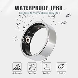 Kuxlagz Titanium Alloy Smart Ring - Heart