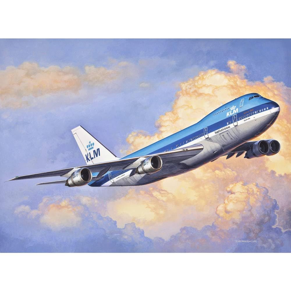 Revell Modellbausatz 03999 Boeing 747-100 Jumbo Jet Maquette d'avin Échelle 1:450